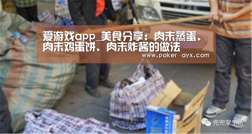 爱游戏app_美食分享:肉末蒸蛋、肉末鸡蛋饼、肉末炸酱的做法(图4) 爱游戏官方入口